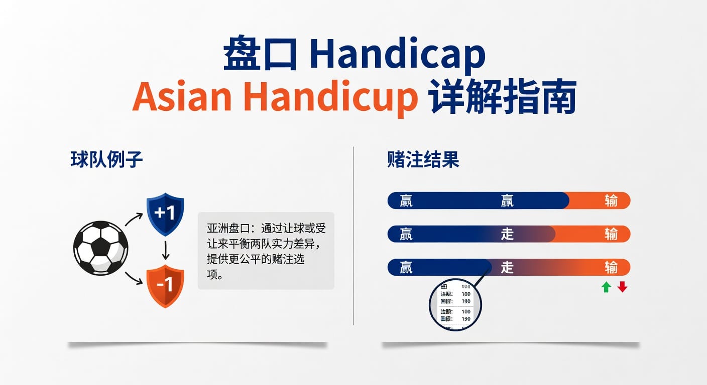 盘口 handicap asian handicap 读法与实战判断