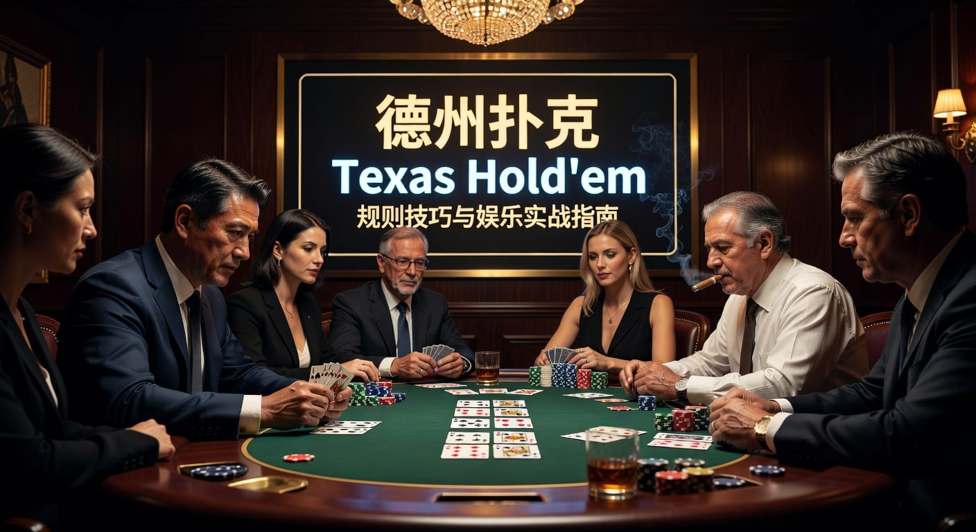 德州扑克 texas hold'em 实战规则与筹码思路