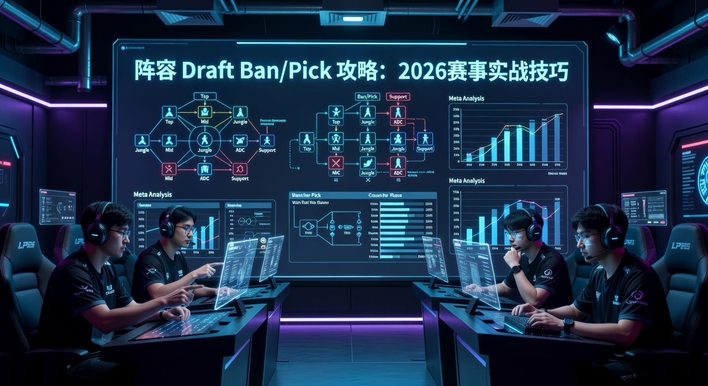 阵容 Draft Ban/Pick：选人禁选与赛前博弈解析