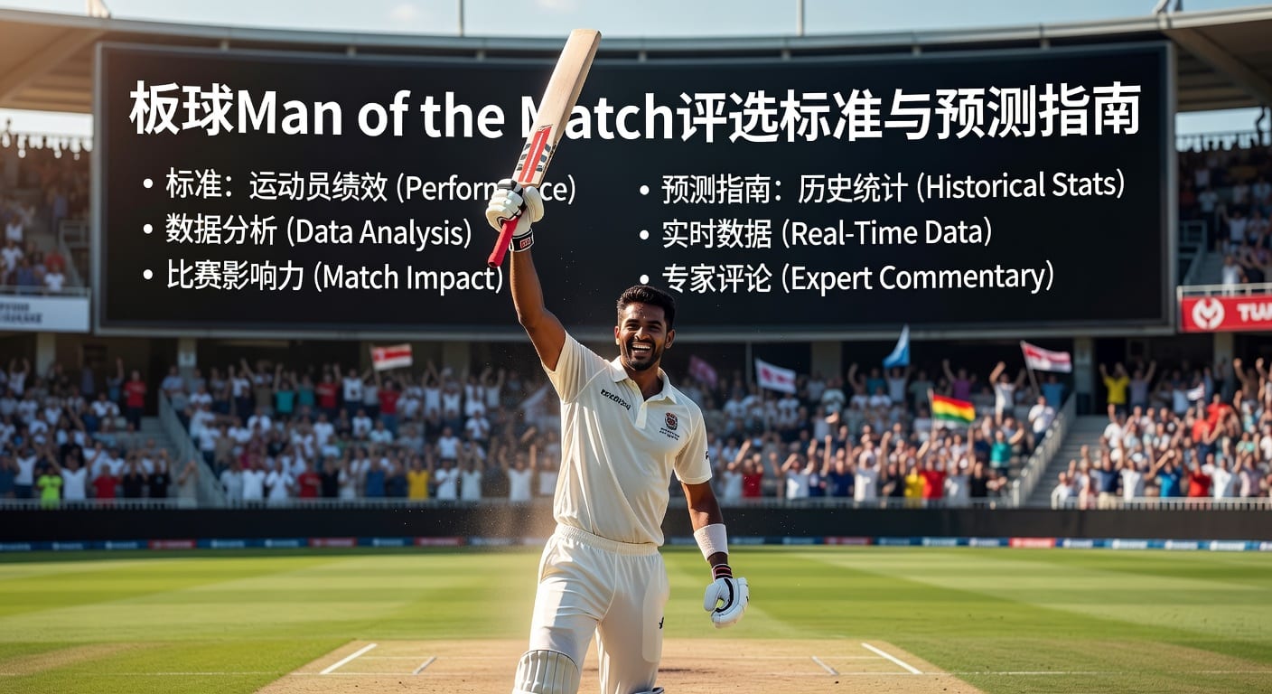 板球Man of the Match 评选逻辑与实战判断